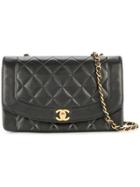 Chanel Vintage Diana 25 Flap Bag - Black
