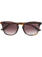 Mcq By Alexander Mcqueen Eyewear Havana Square Sunglasses - Brown