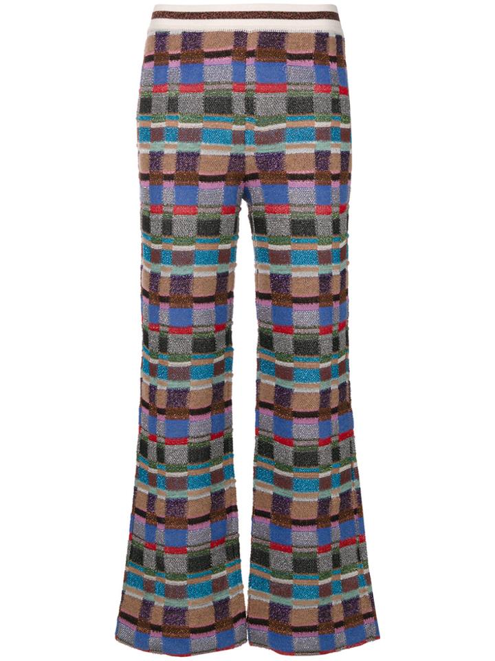 Missoni Crochet-knit Trousers - Multicolour