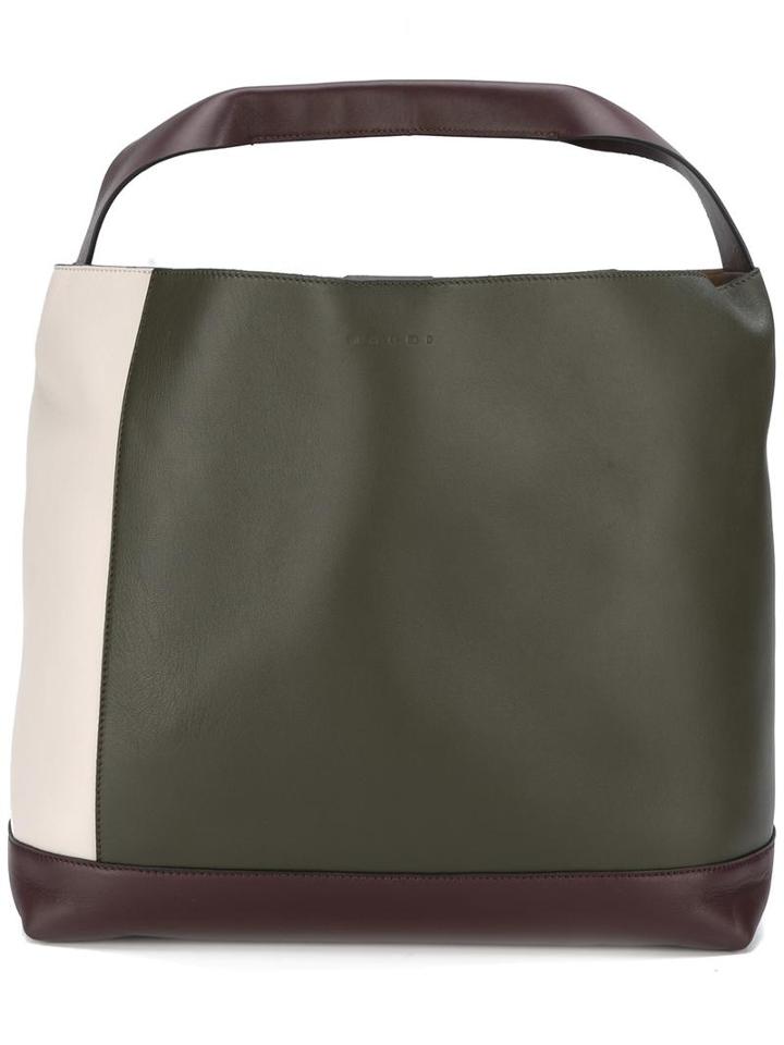 Marni Pod Tote, Women's, Green, Leather