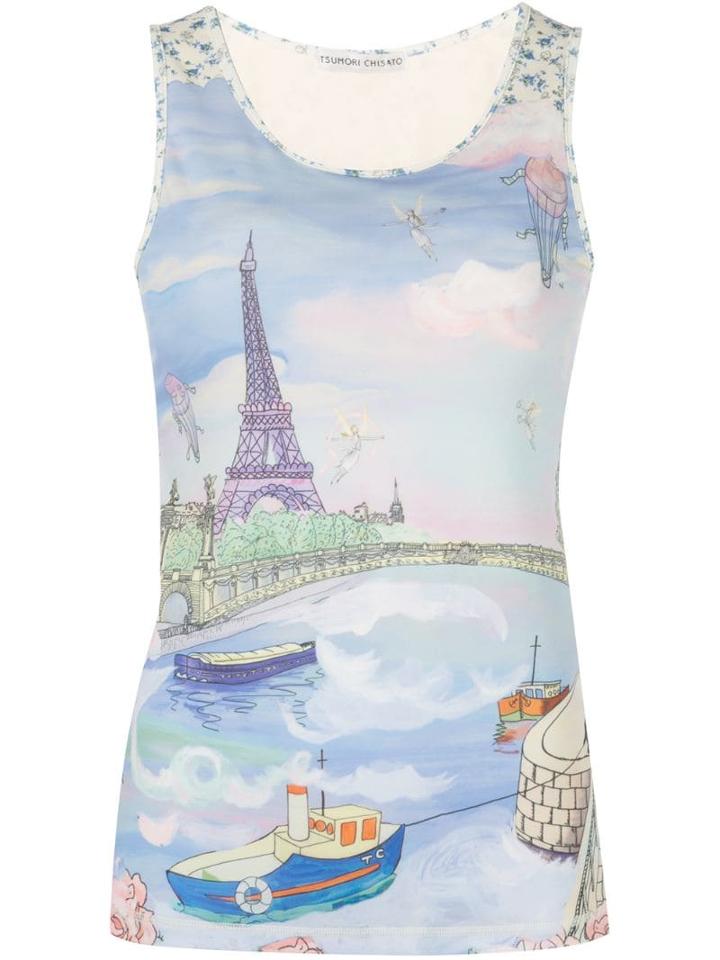 Tsumori Chisato Paris Tank Top - Multicolour
