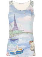 Tsumori Chisato Paris Tank Top - Multicolour