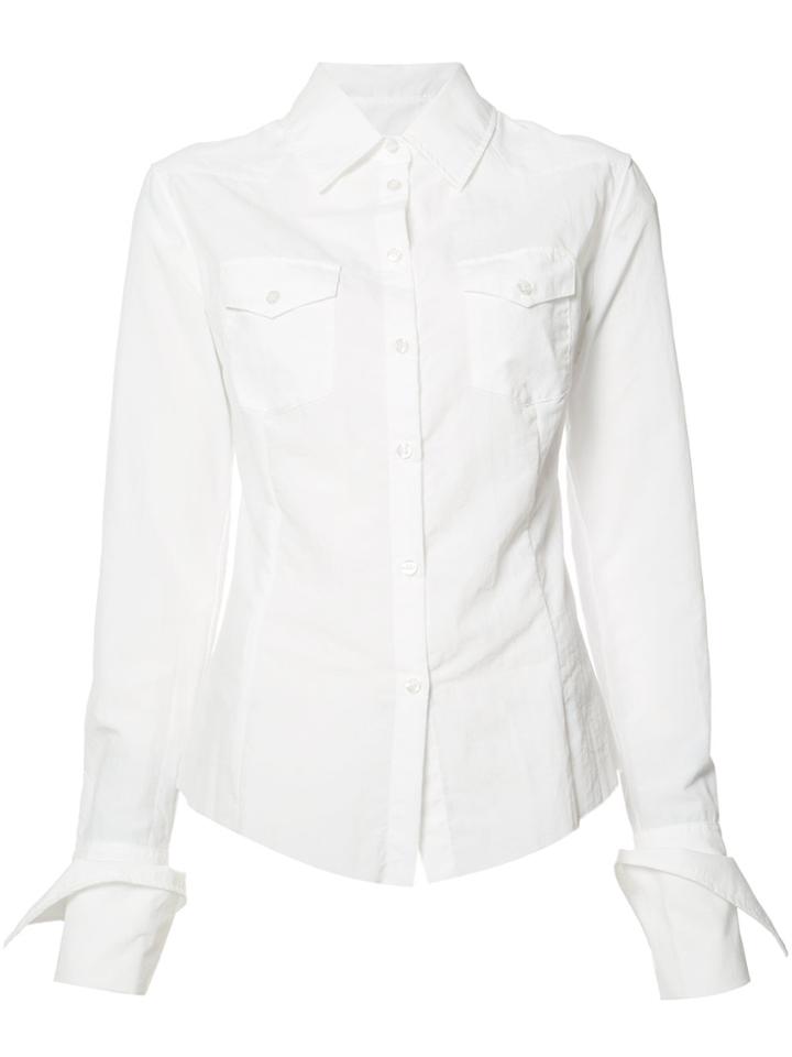 Marques'almeida Folded Cuffs Shirt - White