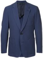 Gieves & Hawkes Formal Fitted Blazer - Blue