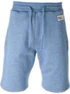 Kenzo Travel Tag Sports Shorts, Men's, Size: Xl, Blue, Cotton