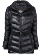 Barbour Belted Padded Jacket - Black