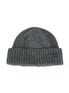 Dsquared2 Kids Knitted Ribbed Hat, Boy's, Size: 48 Cm, Grey