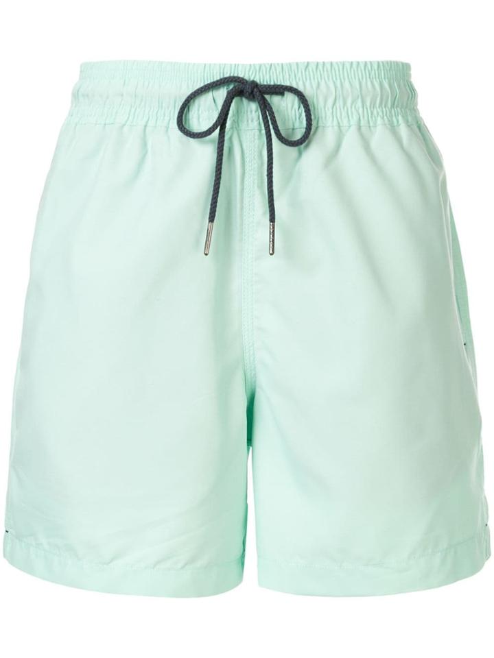 Venroy Drawstring Waist Swim Shorts - Green