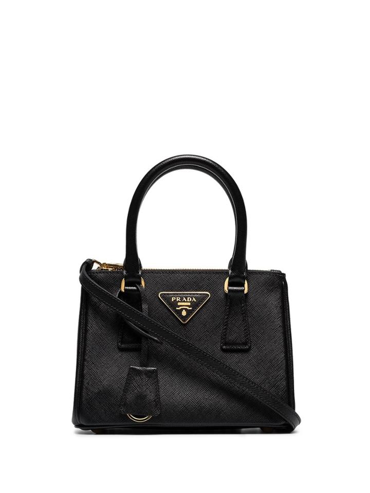 Prada Mini Gallery Tote - Black