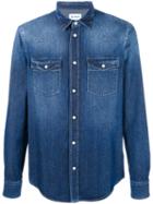 Dondup Neely Shirt, Men's, Size: Medium, Blue, Cotton