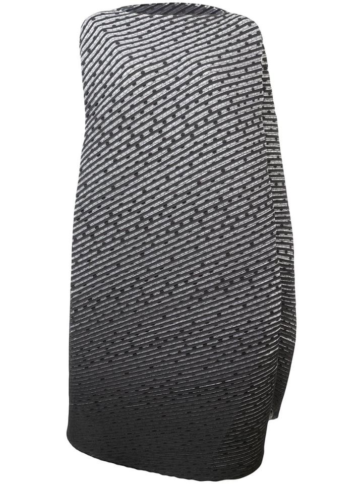 Issey Miyake Sun Pleated Wrap Dress - Grey