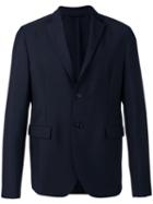 Acne Studios Flap Pockets Blazer, Men's, Size: 50, Blue, Viscose/mohair/wool