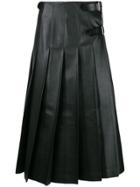 Comme Des Garçons Homme Plus Pleated Skirt - Black