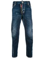 Dsquared2 Be Nice Relaxed Fit Denim Jeans - Blue