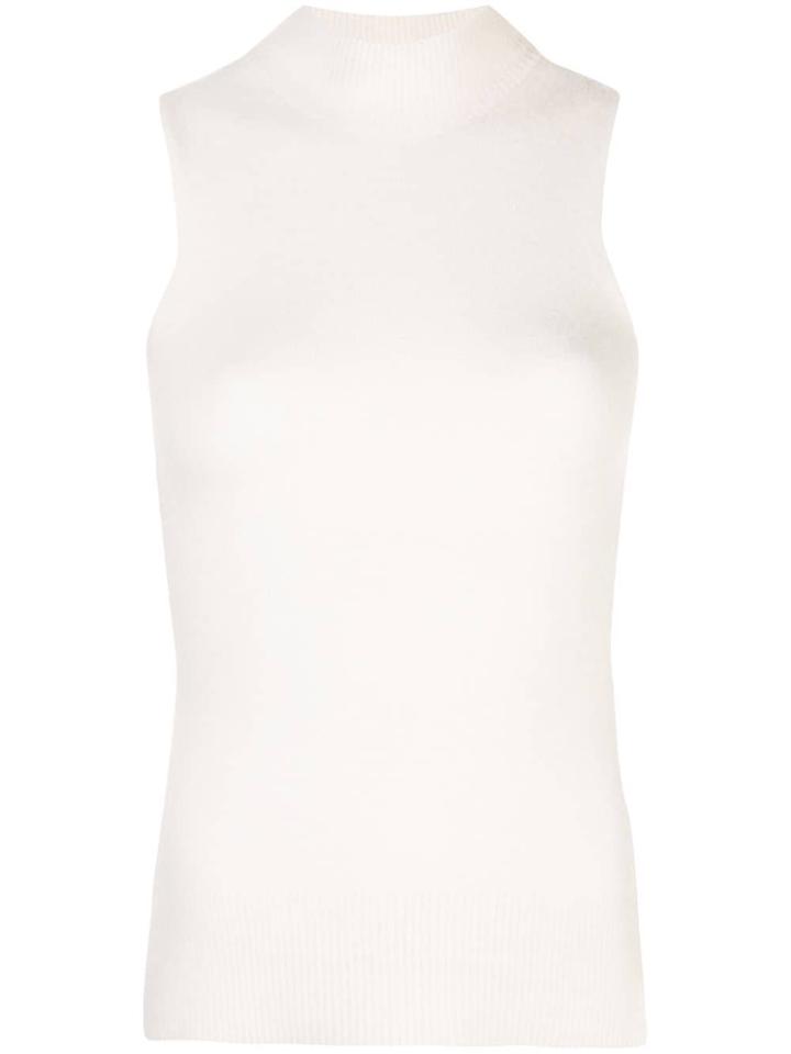 Opening Ceremony Sleeveless Contrast Top - White