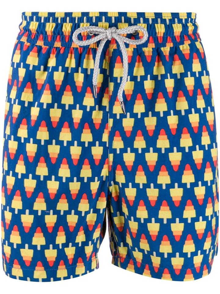 Love Brand Ice Lolly Print Swim Shorts - Blue