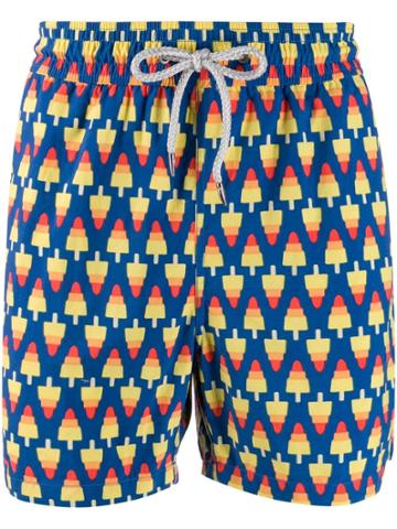 Love Brand Ice Lolly Print Swim Shorts - Blue