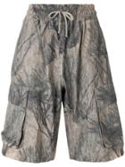 Yeezy Tree Print Shorts - Nude & Neutrals