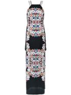 Tufi Duek Floral Print Dress - Black