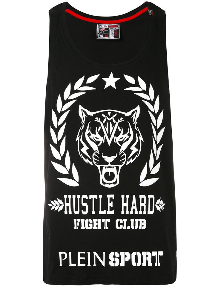 Plein Sport - Tombstone Tank Top - Men - Cotton - S, Black, Cotton