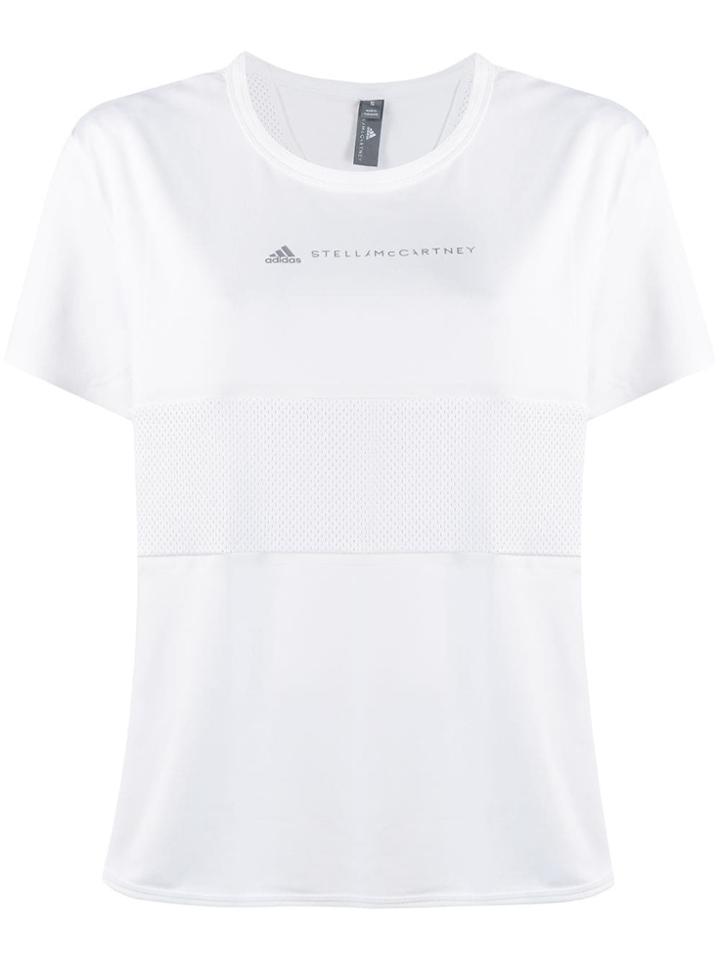 Adidas By Stella Mcmartney Logo Print T-shirt - White