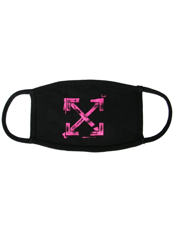 Off-white Logo Stencil Mask - Black