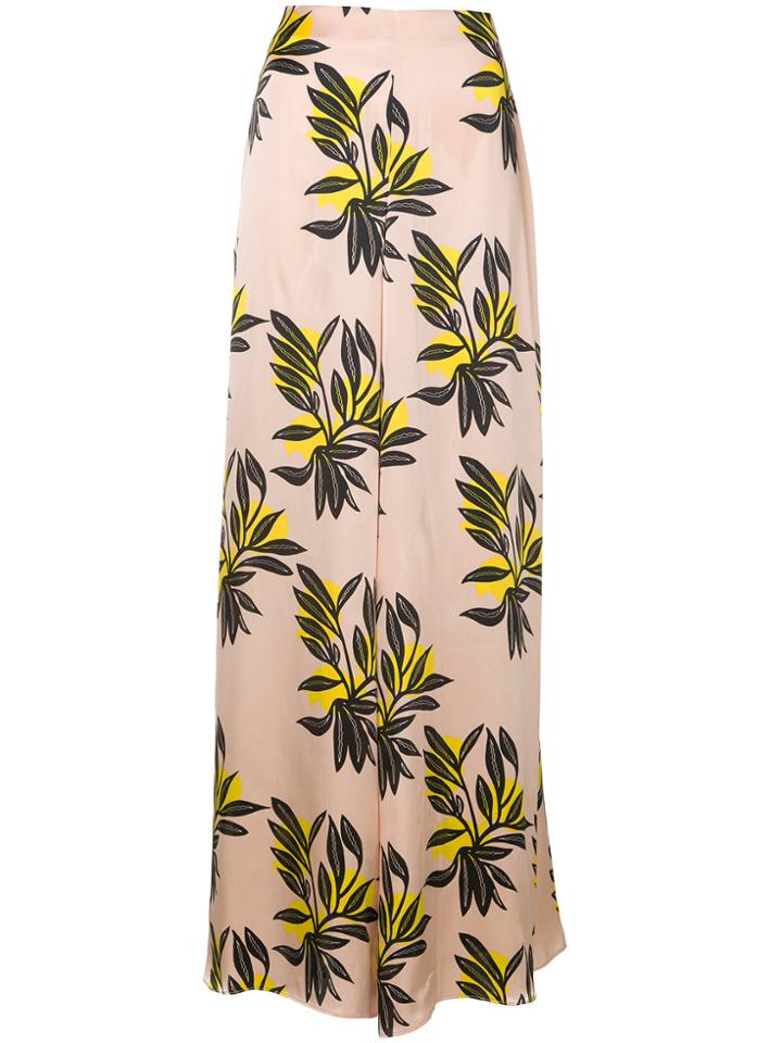 Roksanda Floral Print Jumpsuit - Pink & Purple