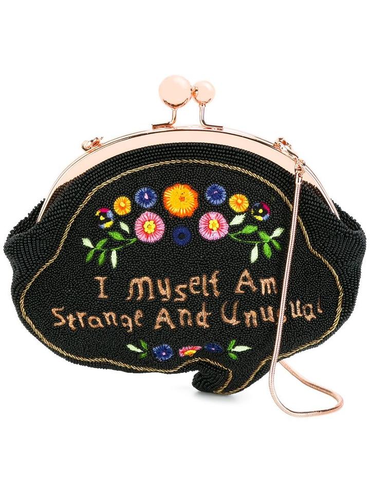 Sophia Webster Beaded Cross Body Bag, Women's, Black