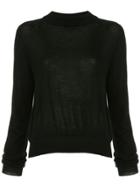 Rick Owens Perfectly Fitted Sweater - Black