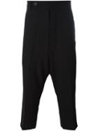 Rick Owens Cropped Tailored Trousers
