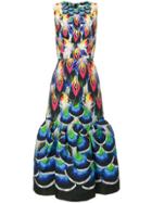 Mary Katrantzou Peacock Evening Dress - Multicolour