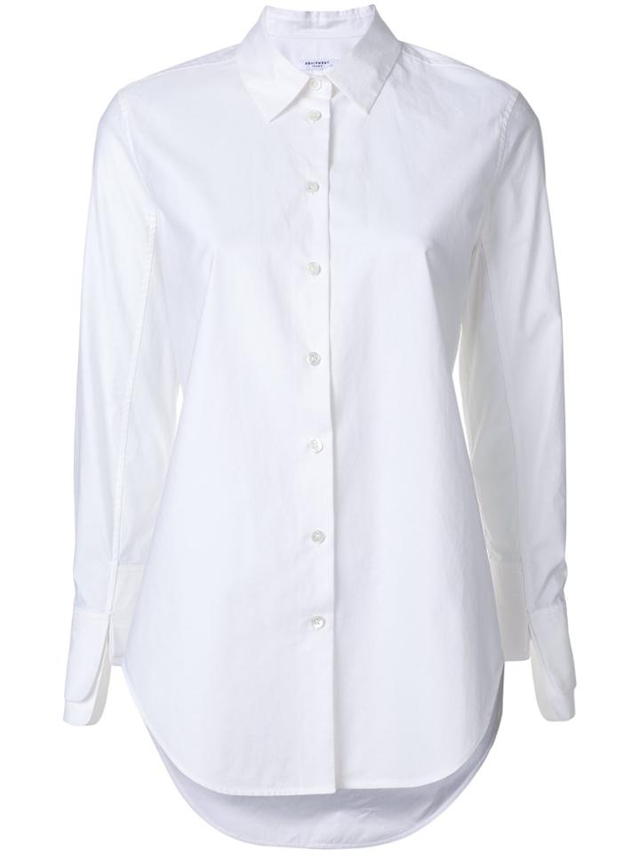 Equipment Scoop Hem Shirt - White