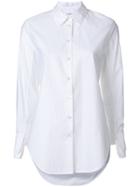 Equipment Scoop Hem Shirt - White