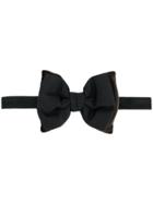 Dsquared2 Double Bow Tie - Black
