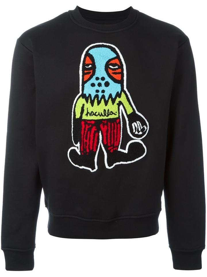Haculla 'puppet' Sweatshirt, Men's, Size: Small, Black, Cotton/polyester