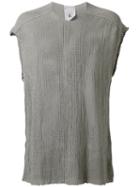 Lost & Found Rooms - Mesh Tank Top - Men - Cotton - S, Grey, Cotton