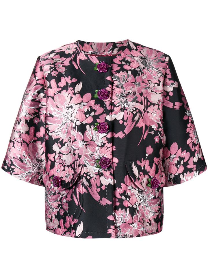 Dolce & Gabbana Loose Fitted Jacket - Black