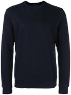 Plac Pinstripe Sweatshirt, Men's, Size: Medium, Blue, Wool/rayon/polyester/cotton