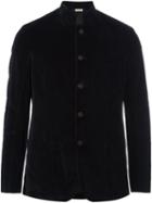 Massimo Alba Buttoned Jacket, Men's, Size: 50, Blue, Cotton/viscose