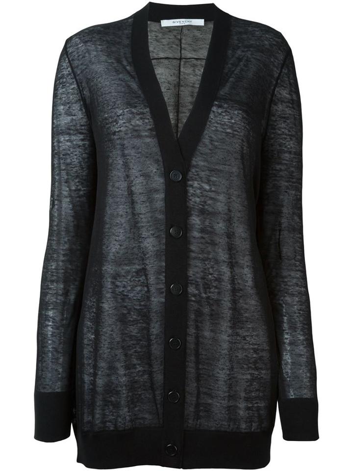 Givenchy Oversize Fine Knit Cardigan