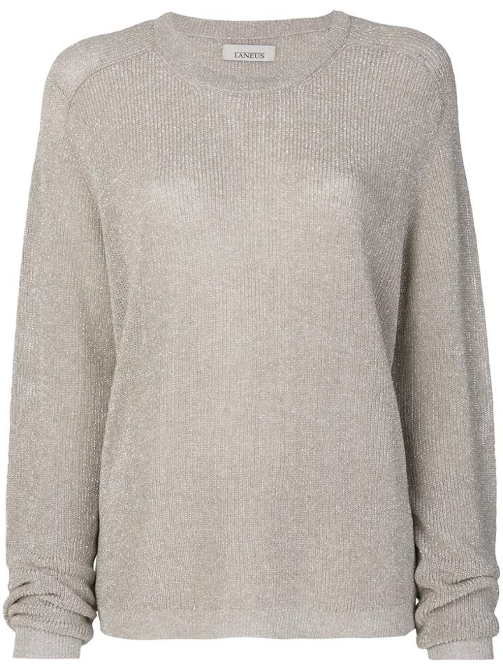 Laneus Crew Neck Sweater - Nude & Neutrals