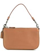 Coach - Detachable Strap Clutch - Women - Leather - One Size, Women's, Brown, Leather