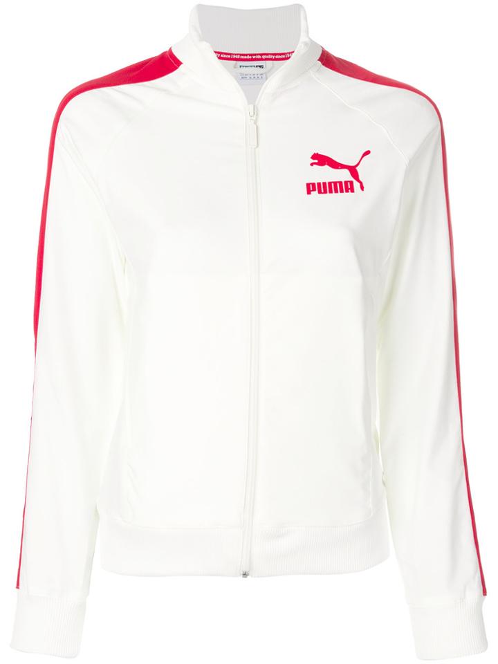 Puma Logo Track Jacket - Nude & Neutrals