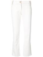 Harvey Faircloth Cropped Jeans - White