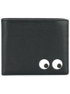 Anya Hindmarch 'eyes' Flip Wallet - Black