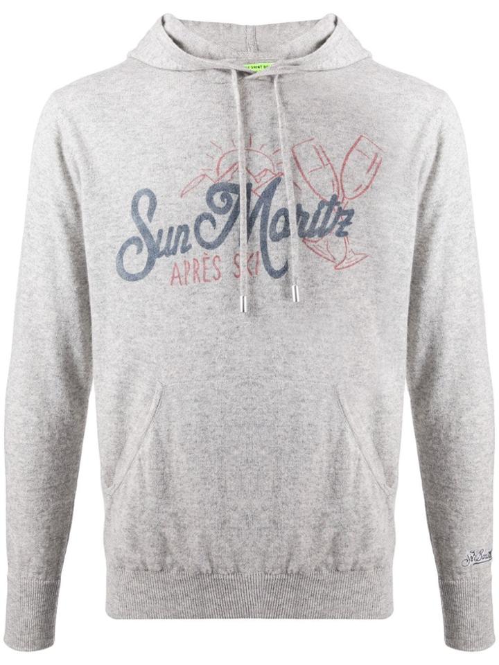 Mc2 Saint Barth Sun Moritz Hoodie - Grey