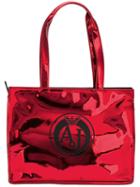 Armani Jeans Metallic Medium Shoulder Bag