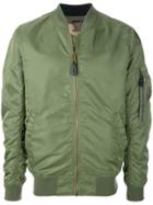 Alpha Industries Double Face Bomber Jacket - Green