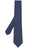 Tagliatore Plain Tie - Blue