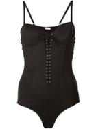 Fleur Du Mal 'lace Bullet' One Piece